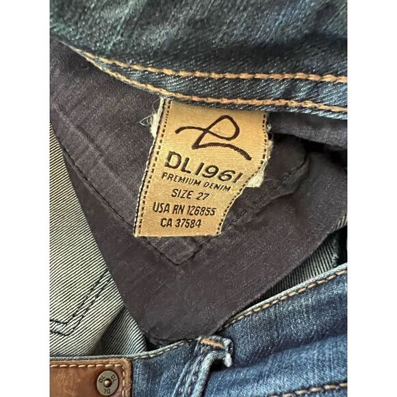 DL1961 Kate Slim Straight Jeans Size 27 - Picture 6 of 8